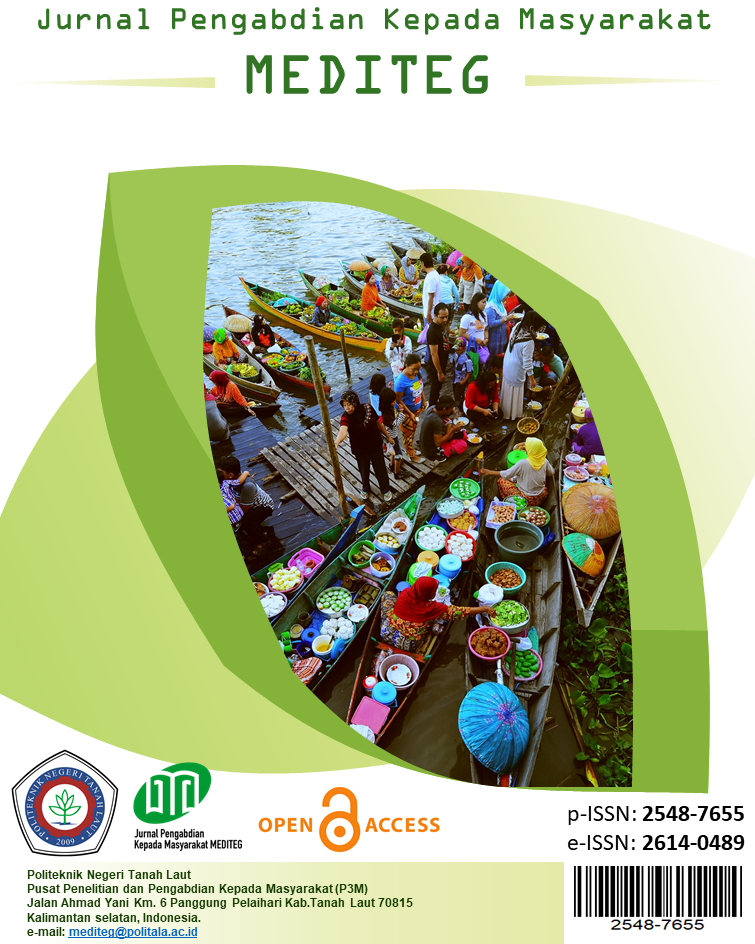 					View Vol. 10 No. 2 (2025): Jurnal Pengabdian Kepada Masyarakat (MEDITEG)
				